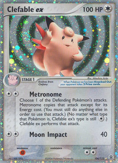 #106 Clefable ex