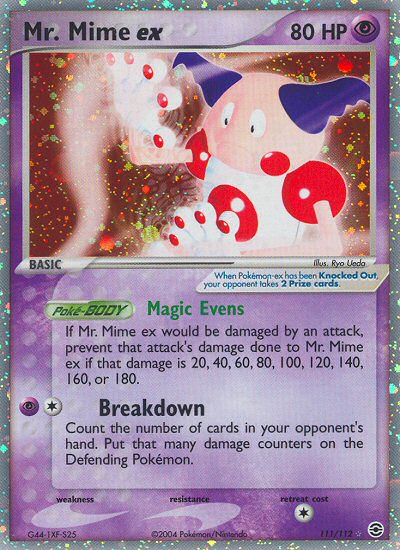 #111 Mr. Mime ex
