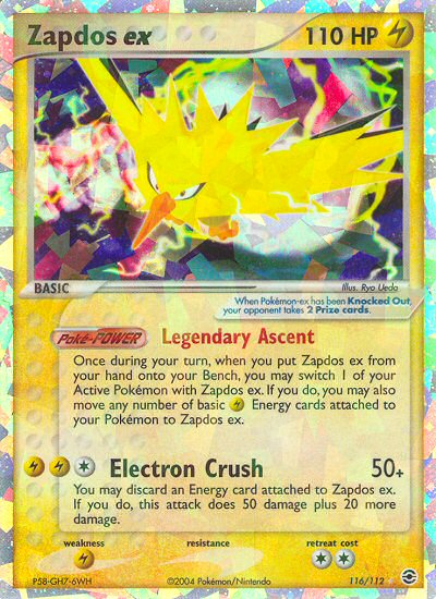 #116 Zapdos ex