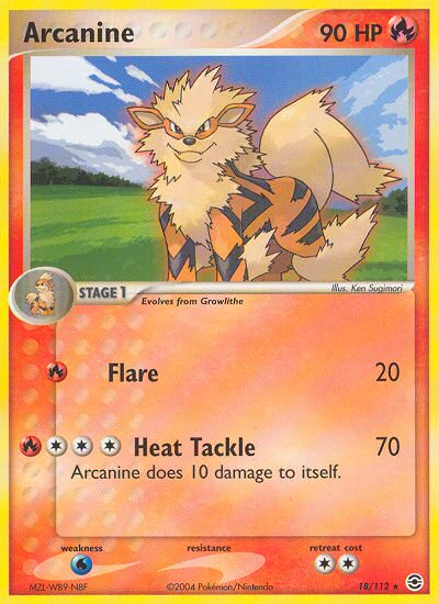 #018 Arcanine