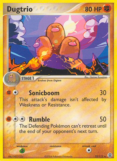 #022 Dugtrio