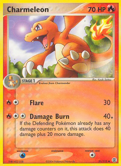 #031 Charmeleon