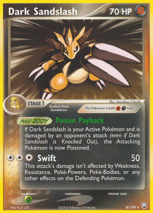 #018 Dark Sandslash
