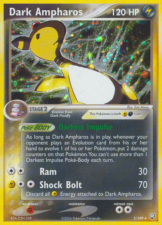 #002 Dark Ampharos