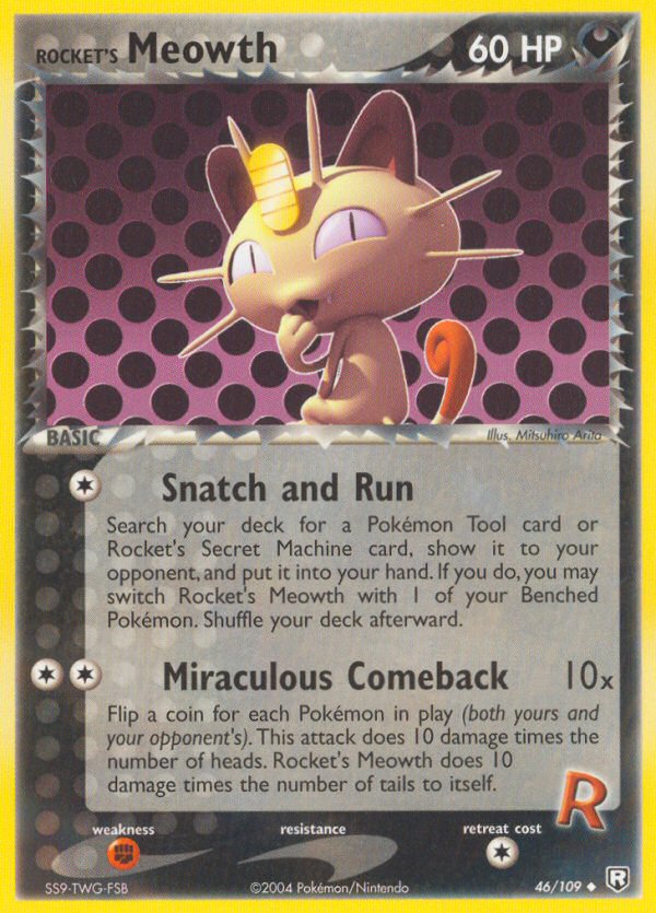 #046 Rocket's Meowth