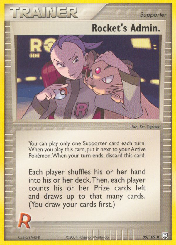 #086 Rocket's Admin.