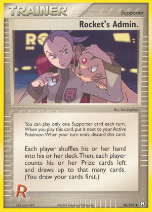 #086 Rocket's Admin.