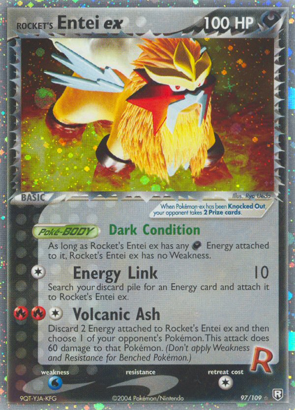 #097 Rocket's Entei ex