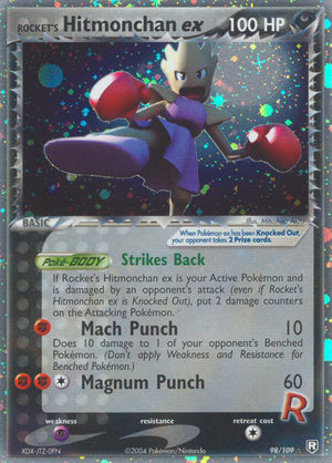 #098 Rocket's Hitmonchan ex