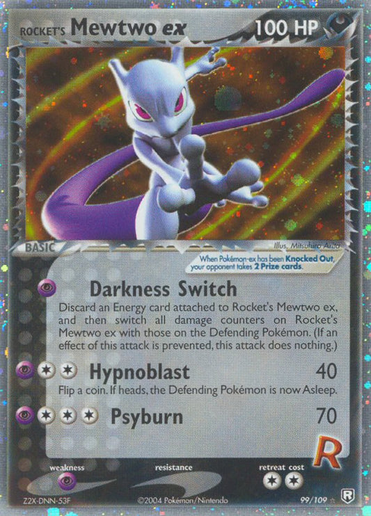 #099 Rocket's Mewtwo ex