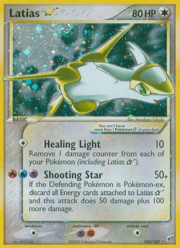 #105 Latias Gold Star