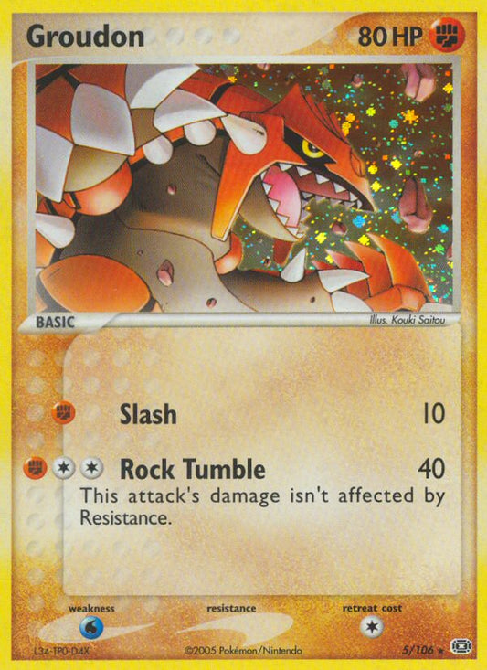 #005 Groudon