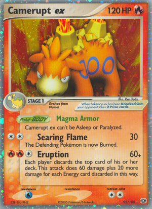 #092 Camerupt ex