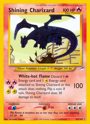 #107 Shining Charizard