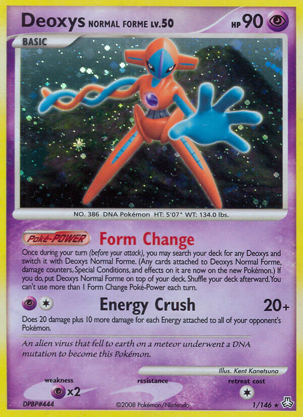 #001 Deoxys Normal Forme