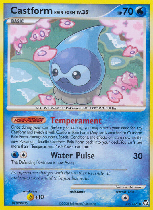 #049 Castform Rain Form