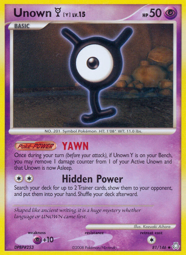 #081 Unown [Y]