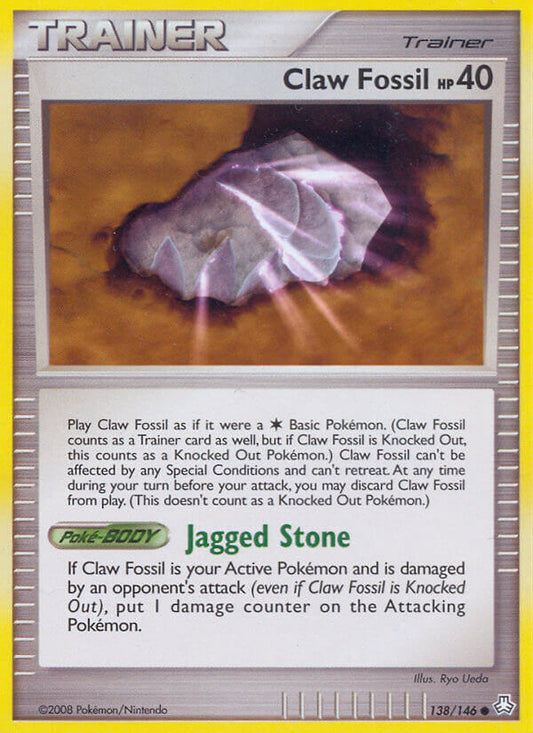 #138 Claw Fossil