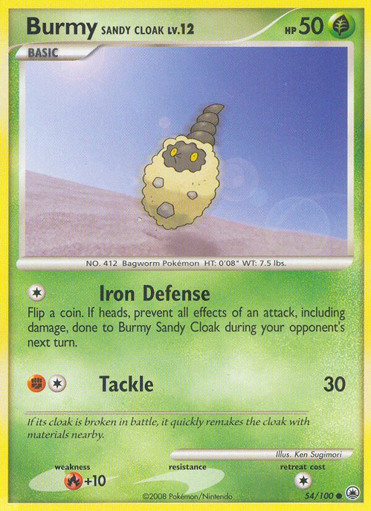 #054 Burmy Sandy Cloak