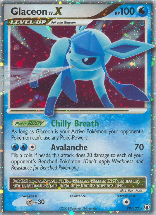 #098 Glaceon Lv.X