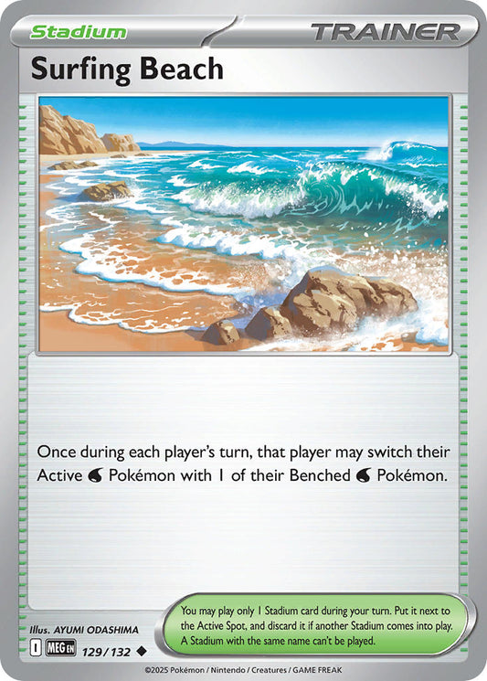 #129 Surfing Beach
