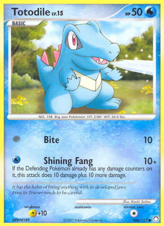 #106 Totodile