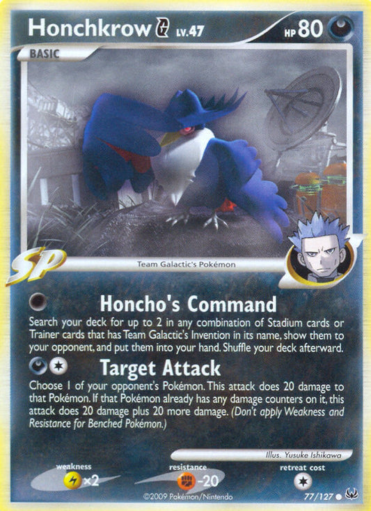 #077 Honchkrow G