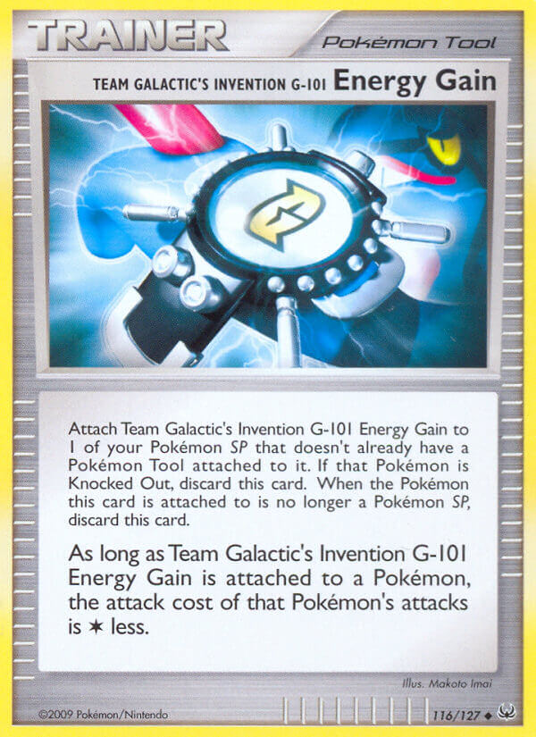 #116 Team Galactic's Invention G-101 Energy Gain
