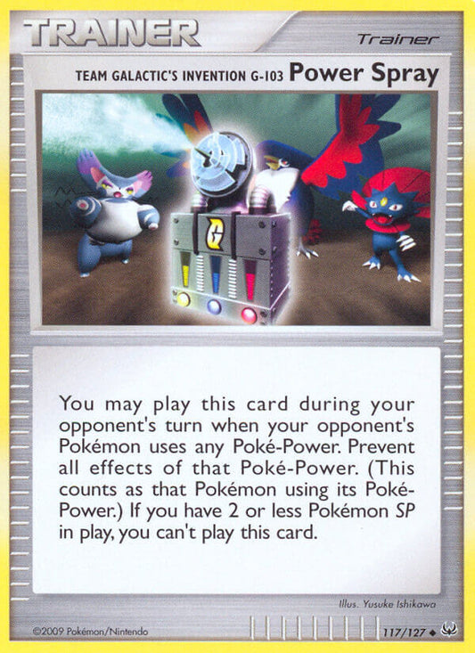 #117 Team Galactic's Invention G-103 Power Spray