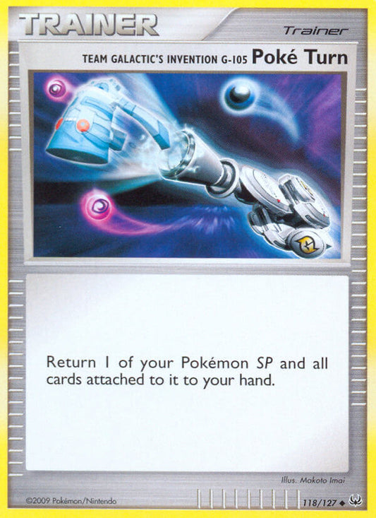 #118 Team Galactic's Invention G-105 Poké Turn