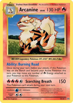 #018 Arcanine