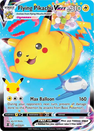 #007 Flying Pikachu Vmax