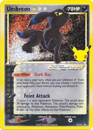 #004 Umbreon Gold Star