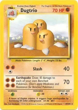 #019 Dugtrio