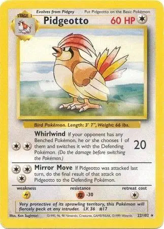 #022 Pidgeotto