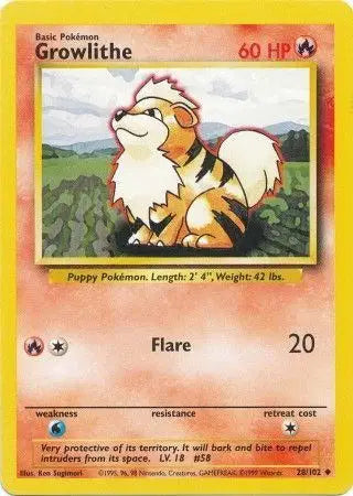 #028 Growlithe