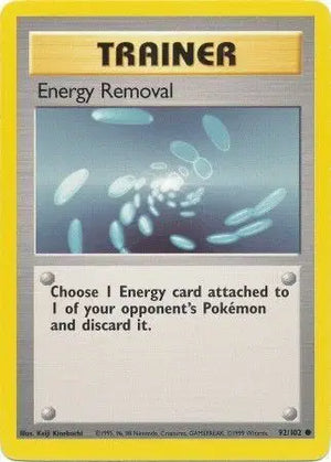 #092 Energy Removal