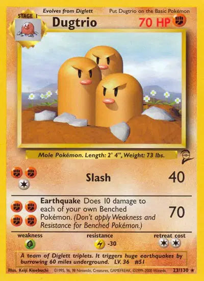 #023 Dugtrio