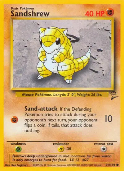 #091 Sandshrew