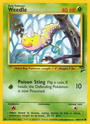 #100 Weedle