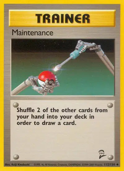 #112 Maintenance