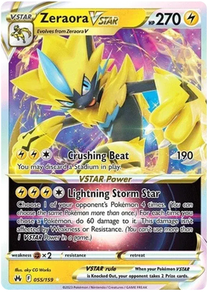 #055 Zeraora Vstar