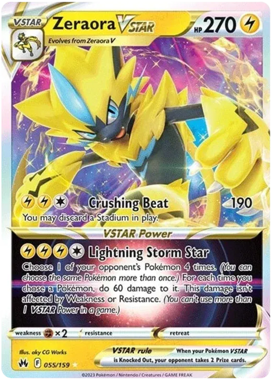 #055 Zeraora Vstar