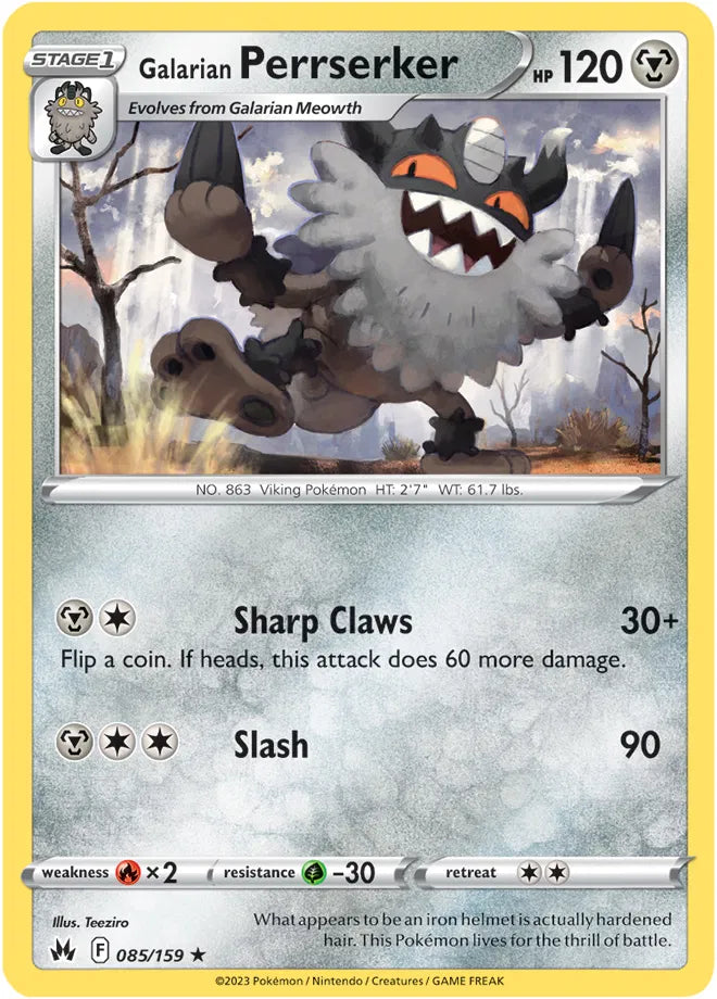 #085 Galarian Perrserker