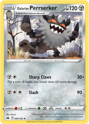 #085 Galarian Perrserker