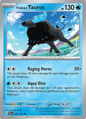 #041 Paldean Tauros