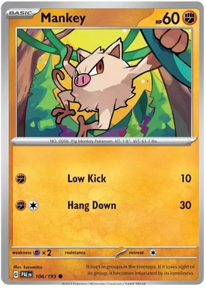 #106 Mankey