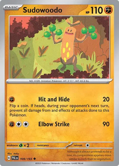 #109 Sudowoodo