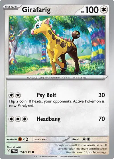 #154 Girafarig