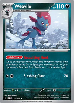 #134 Weavile
